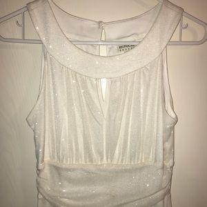 Sparkly White Prom/Formal Dress